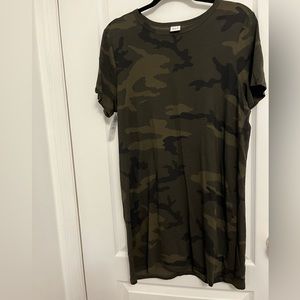 TNA tercet t-shirt dress. NWT